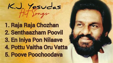 K J Yesudas Tamil Evergreen Hits | Tamil Classics | K J Yesudas Best Ever Songs | Isai Potti ...