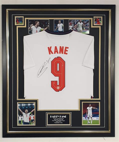 Harry Kane of England Signed Shirt | Signed Memorabila Shop | Shop Today