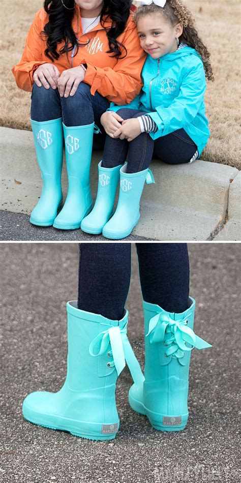 Personalized Rain Boots in 2021 | Kids rain boots, Girls rain boots ...