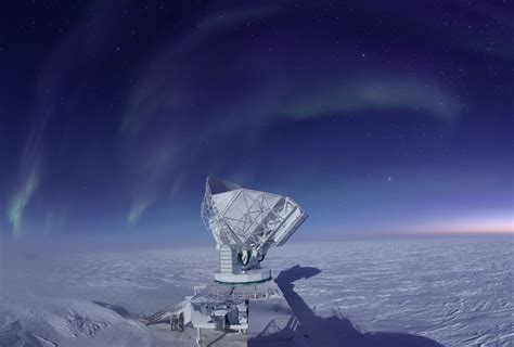 South Pole Telescope seeks to determine the masses of the neutrinos