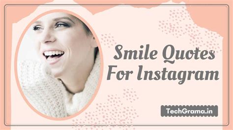 Top 230+ Smile Quotes For Instagram To Inspire You – TechGrama