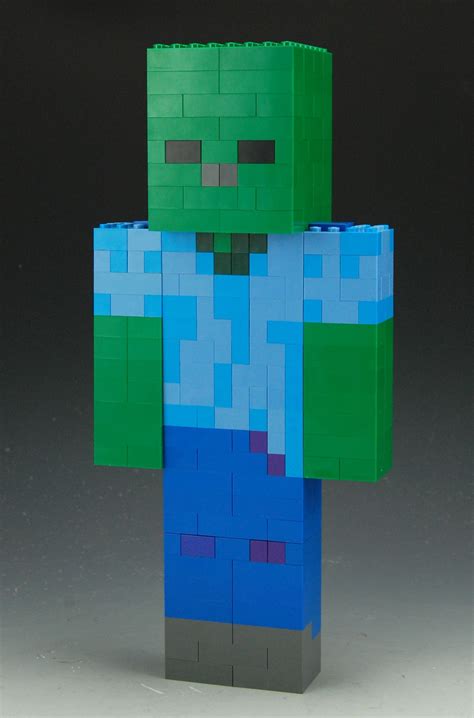 Lego Minecraft Zombie | Lego minecraft, Lego duplo, Lego brick