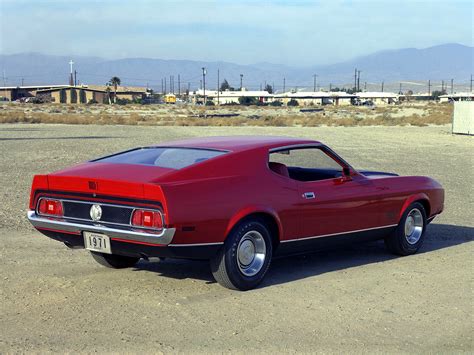 1971 Ford Mustang Mach 1 Wallpapers | MustangSpecs.com