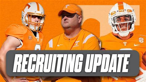 Tennessee Football Recruiting Update | Vols Land 4th Commit of 2024 ...