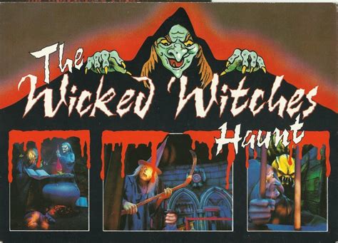 Wicked Witches Haunt (formerly Phantom Fantasia) defunct dark ride at Thorpe park. Open from ...