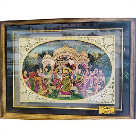 Handmade Krishna Leela Paintings at Best Price in Surat | Container Studio