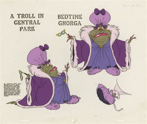 A Troll in Central Park Queen Gnorga Model Cel - ID: marbluth22290 ...