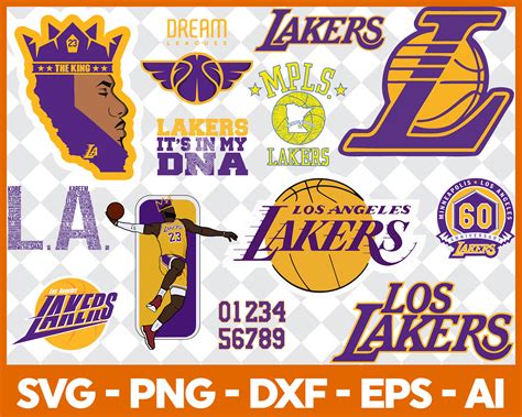 Lakers SVG Bundle, Los Angeles Lakers Svg, NBA Team Svg, Lakers Nation Shirt, Lakers Cricut ...