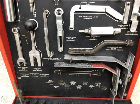 Rare Vintage Snap On Tools Automatic Transmission Adjustment Tools Display Set | #1920531528