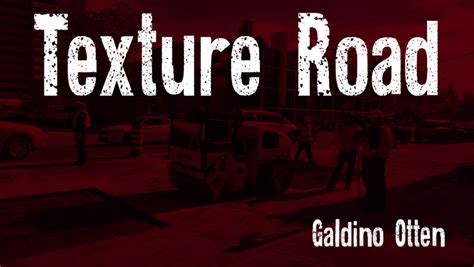 Texture Road Font | dafont.com