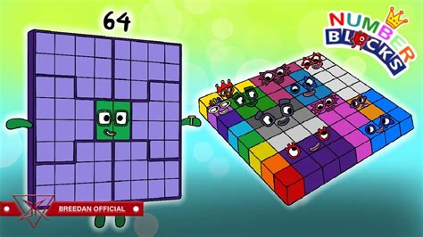 Numberblocks Puzzle Square Club Made In Numberblocks 64 Fanmade ...