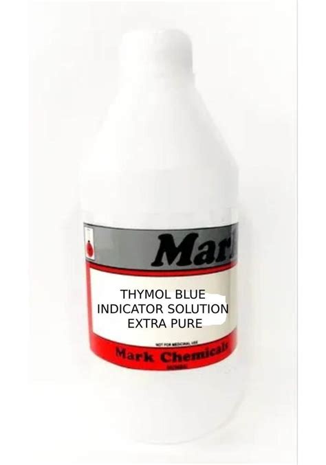 THYMOL BLUE INDICATOR SOLUTION EXTRA PURE at Rs 130/piece in Mumbai | ID: 2852375311488