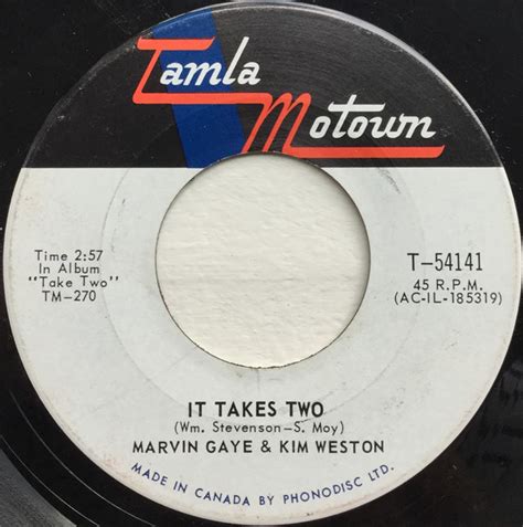 Kim Weston & Marvin Gaye - It Takes Two (1966, Vinyl) | Discogs