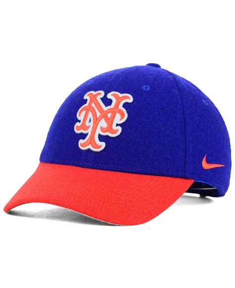 Lyst - Nike New York Mets Adjustable Cap in Blue for Men