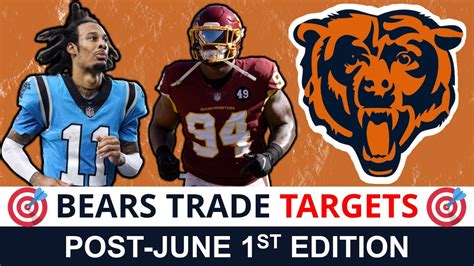 Chicago Bears Trade Rumors: Top 5 NFL Trade Targets Post June 1, Ft ...