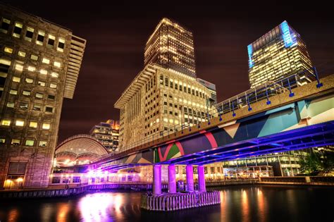 Canary Wharf at Night | London, England - Fine Art Photography by Nico ...