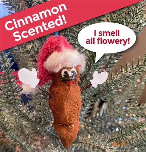 Mr. Hankey Christmas Poo Ornament, Funny Christmas Ornament, Cinnamon Scented Poop Ornament ...