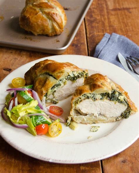 Spinach and Artichoke Chicken Wellington | Blue Jean Chef - Meredith Laurence