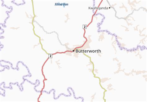 MICHELIN Butterworth map - ViaMichelin