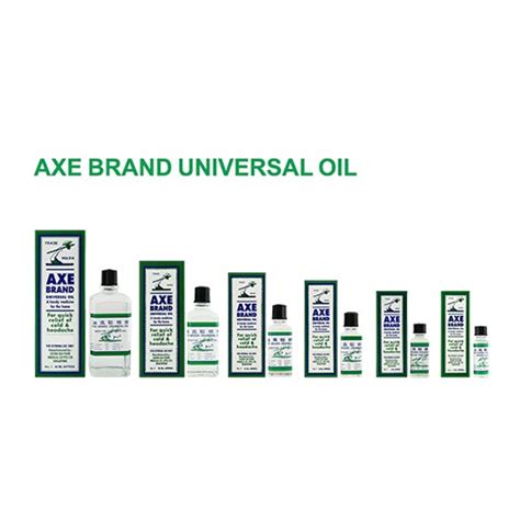 Axe Brand Medicated Oil ( 3ml / 5ml / 10ml / 14ml / 25ml / 56ml ) (BUNDLE of 12) – Min Ann ...