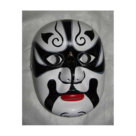 BEIJING(PEKING) OPERA MASK White & Black