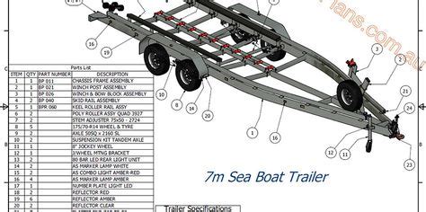 9 BOAT TRAILER PLANS - TRAILER PLANS ideas | trailer plans, boat ...