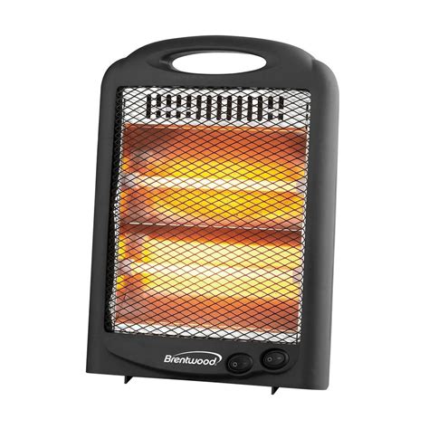 Brentwood H-Q600W 600-Watt Portable Space Heater, Black - Walmart.com ...