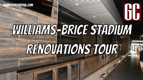 Williams-Brice Stadium renovations tour - YouTube