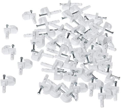 ClosetMaid 1770 Drywall Wall Clips, White, 1-Pack 48 Pieces - Walmart.com