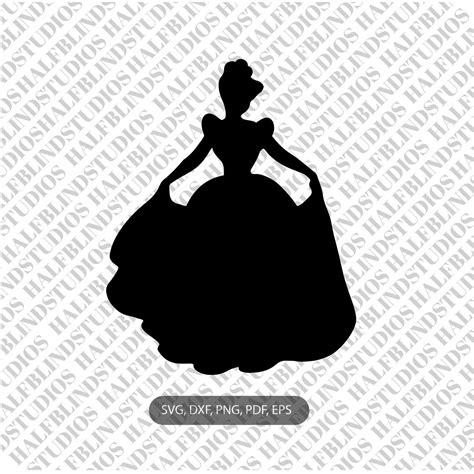 Cinderella Silhouette Svg Free Svg Images Collections | The Best Porn Website