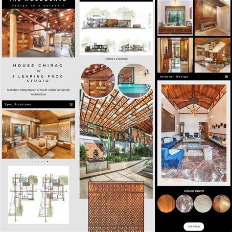 Chirag House | Architecture design competition, Interior design portfolio layout, Traditional ...
