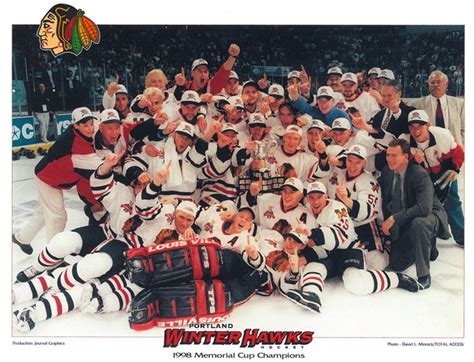 Portland Winterhawks 1998 Memorial Cup Champions – SportsLogos.Net News