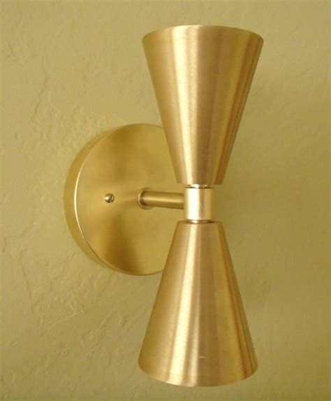 Six places to buy beautiful double cone "bowtie" lights - from $79 to $205 - Retro Renovation