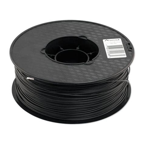 Aspectek 3D Printer Premium Black PLA Filament-HZ111111 - The Home Depot