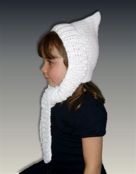 PDF Knitting Pattern. Pixie Hat, Scarf combo. Girls and Kids. 1306 ...