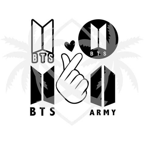 BTS SVG Bundle Pack BTS Logo svg Bangtam Boys Svg Pack - Etsy España