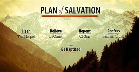 The Plan of Salvation - Vintage Park Church of Christ | Scripture for ...