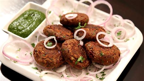 Vegetarian galouti kebab recipe with tasty mushrooms: - Fitpiq