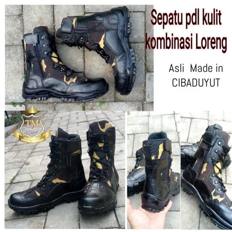 Jual sepatu pdl loreng | Shopee Indonesia