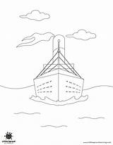 Titanic Mewarnai Kapal Cool2bkids Iceberg Kleurplaten Ausmalbild Rms  sketch template