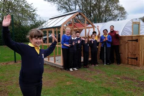 Coulby Newham primary school win greenhouse worth £3,000 in regional gardening competition ...