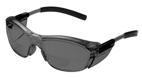 3M Nuvo 2 Diopter Gray Frame Safety Glasses With Gray Anti-Fog Lens - Walmart.com