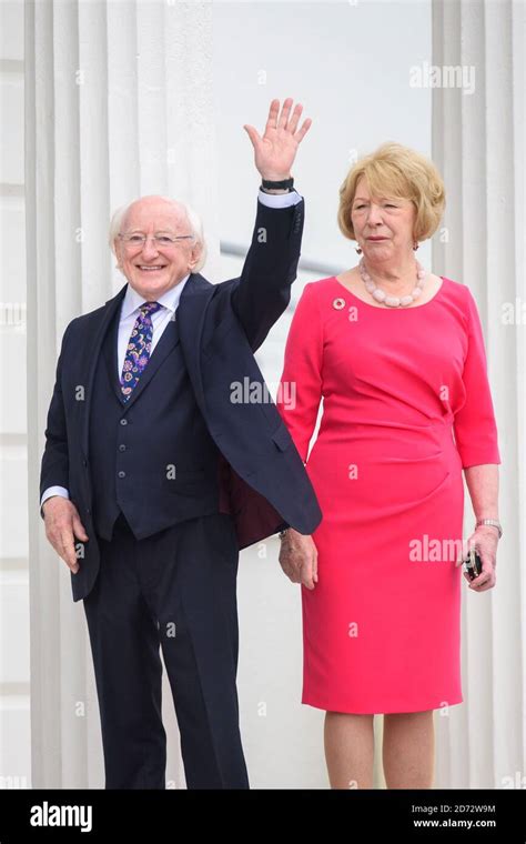 Michael higgins and wife hi-res stock photography and images - Alamy