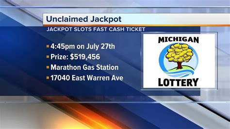 Unclaimed lottery ticket in Detroit worth $500K