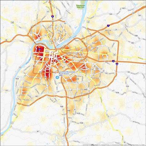 Louisville Crime Map - GIS Geography