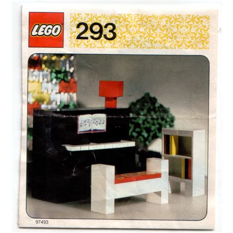 LEGO Piano Set 293 Instructions | Brick Owl - LEGO Marketplace