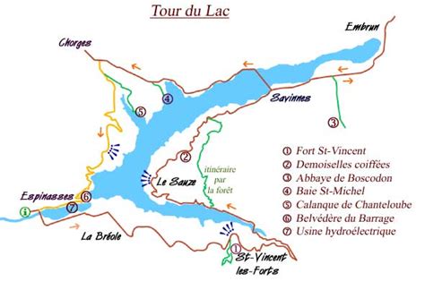 Au fil de l'eau…vergnat Le Lac de Serre-Ponçon