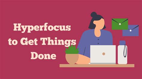 How to use your hyperfocus to get things done - ADHD Tips - YouTube