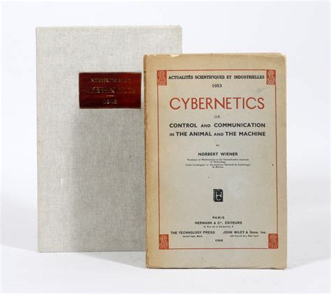 Cybernetics | NORBERT WIENER | 1st Edition