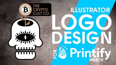 Free Illustrator Logo Graphic Design Tutorial - Merchandise with ...